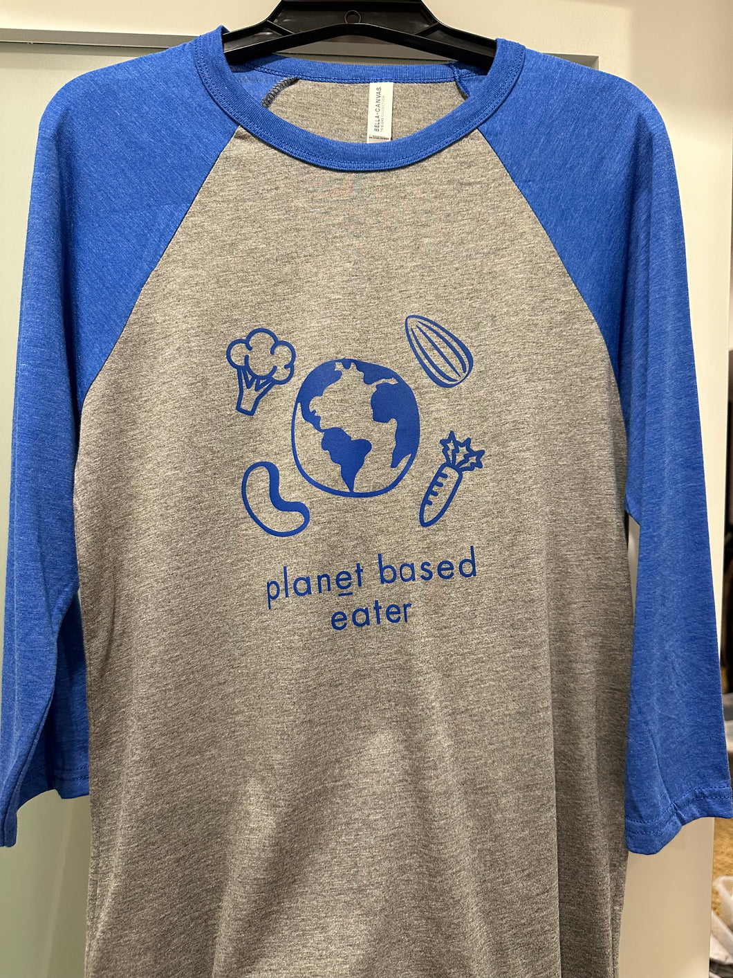 Plant based eater - baseball 3/4 sleeve