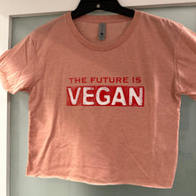 Future is Vegan - women's crop tee