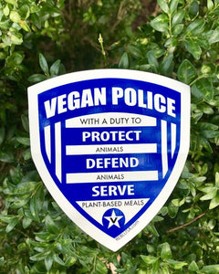 Sticker - Vegan Police