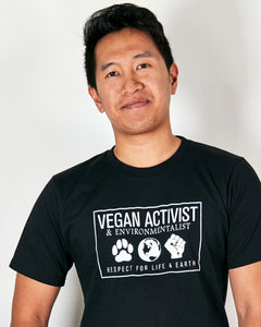 Vegan Activist - Unisex Organic Short Sleeve T-shirt