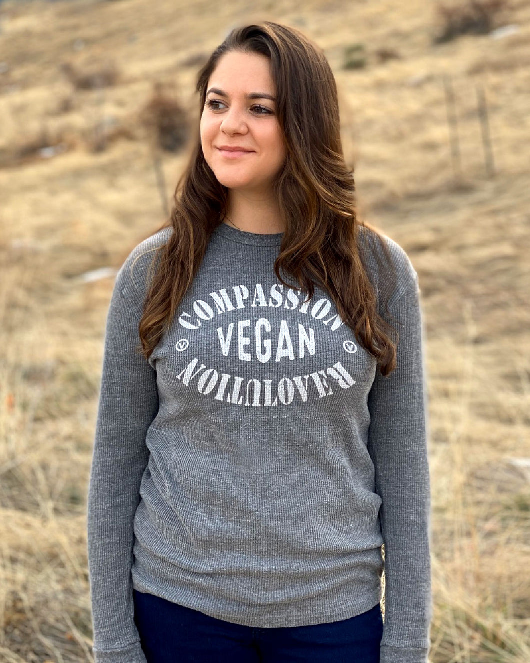 Compassion Revolution - Long Sleeve Unisex Thermal Shirt