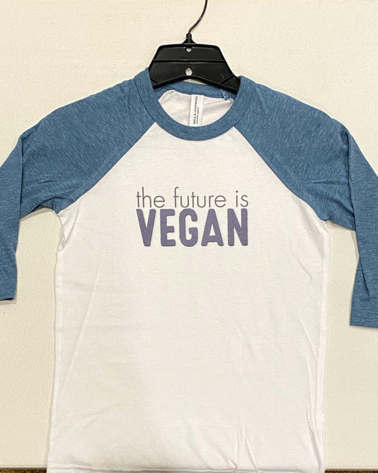 Future is Vegan - Kid's Short Sleeve T-shirt